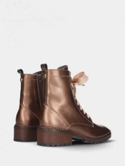 Bota Castanho Com Atacadores Para Mulher Telma 10