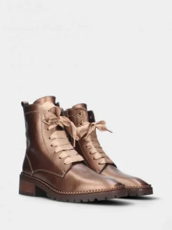 Bota Castanho Com Atacadores Para Mulher Telma 10