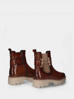 Bota Chelsea Camel Raquel 24