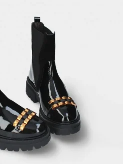 Bota Chelsea Preto Raquel 33