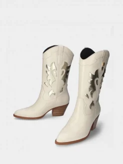 Bota Texana Bege Salome 05