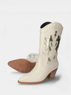 Bota Texana Bege Salome 05