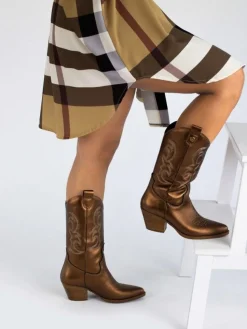 Bota Texana Castanho Salome 04