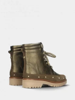 Bota Verde Estilo Militar Feminina Raquel03