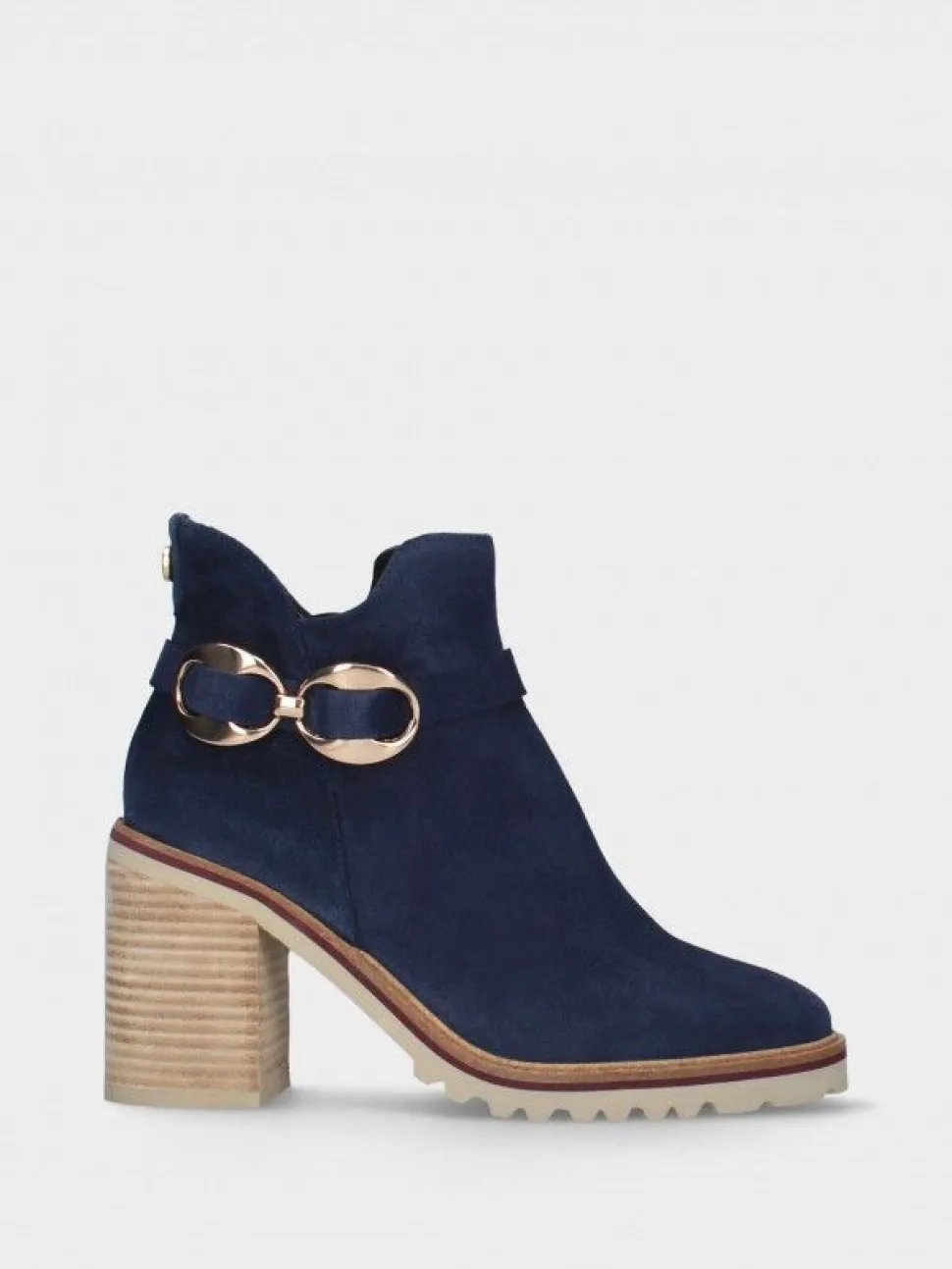 Botim Azul Salto Alto Cecilia 21