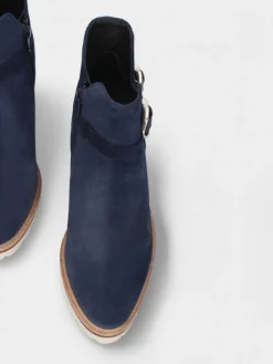 Botim Azul Salto Alto Cecilia 21