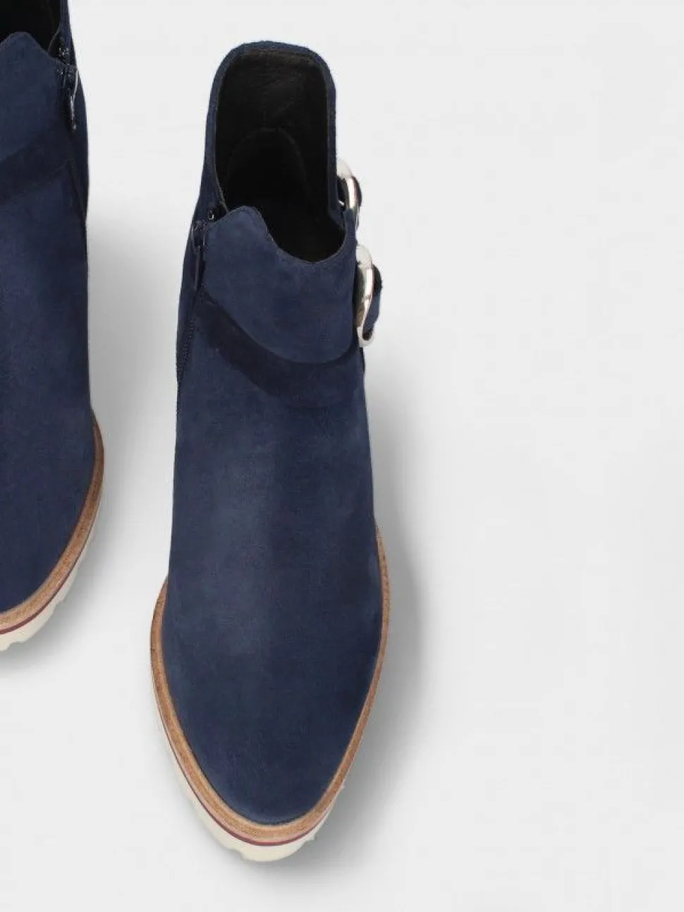 Botim Azul Salto Alto Cecilia 21