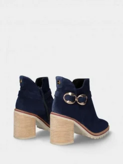 Botim Azul Salto Alto Cecilia 21