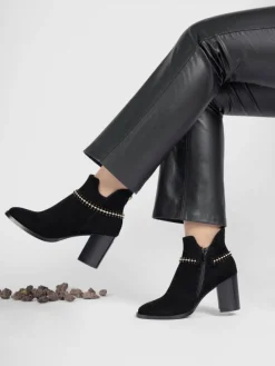 Botim Preto Salto Alto Cecilia 18