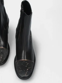 Botim Preto Salto Alto Sandra 02