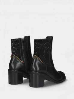 Botim Preto Salto Alto Sandra 02