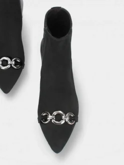 Botim Preto Salto Baixo Lidia 33