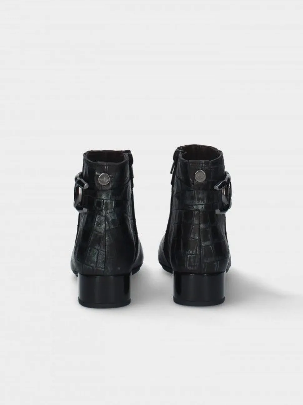 Botim Preto Salto Baixo Lidia 32