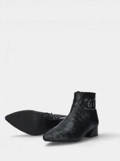 Botim Preto Salto Baixo Lidia 32