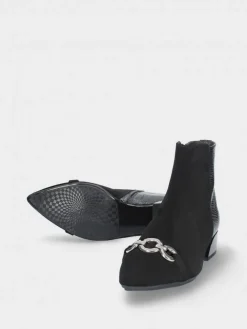 Botim Preto Salto Baixo Lidia 33