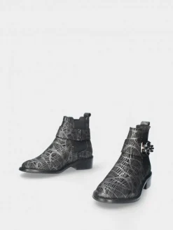 Botim Preto Salto Baixo Rafaela 74