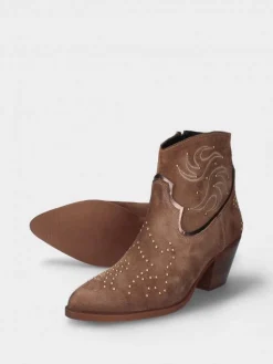 Botim Texano Bege Salome 01