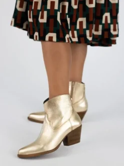 Botim Texano Dourado Salome 03