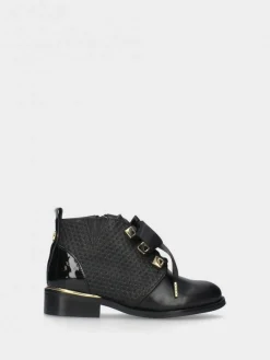 Botins De Crianca Pretos