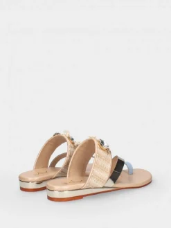 Chinelos Beges Para Mulher Carlota14