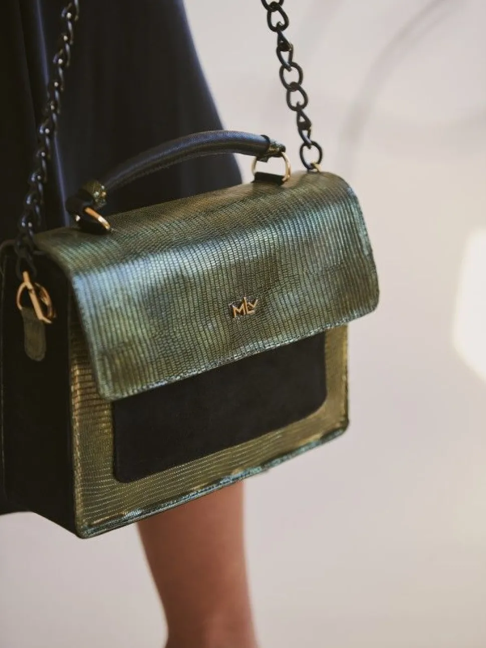 Mala Verde Para Mulher Barcelona 03