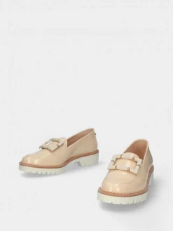 Mocassim Bege Para Senhora Raquel 12