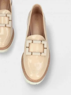 Mocassim Bege Para Senhora Raquel 12