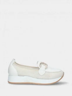 Mocassim Branco Para Mulher Alice 30