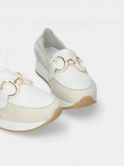 Mocassim Branco Para Mulher Alice 30