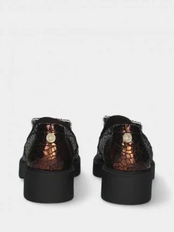 Mocassim Castanho Com Plataforma Raquel 21