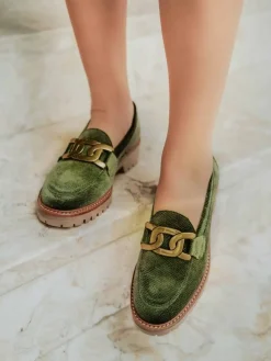 Mocassim Kaki Raquel 30