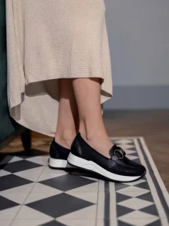 Mocassim Preto Para Mulher Alice 30