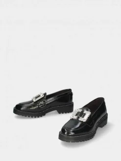 Mocassim Preto Raquel 40