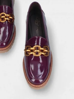 Mocassim Roxo Para Mulher Raquel 01