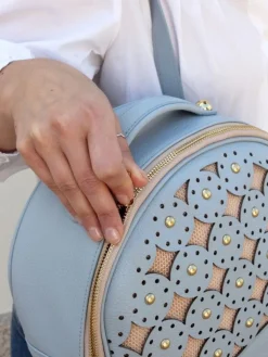 Mochila Azul Para Mulher Sevilha01