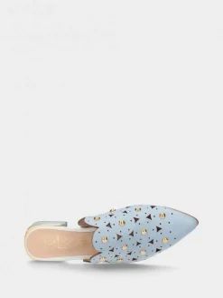 Mules Azuis Para Mulher Lea47
