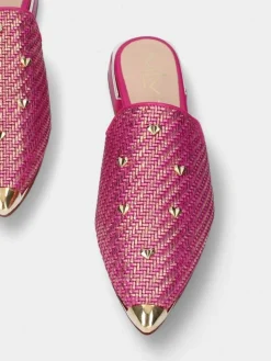 Mules Rosa Para Mulher Lea 60
