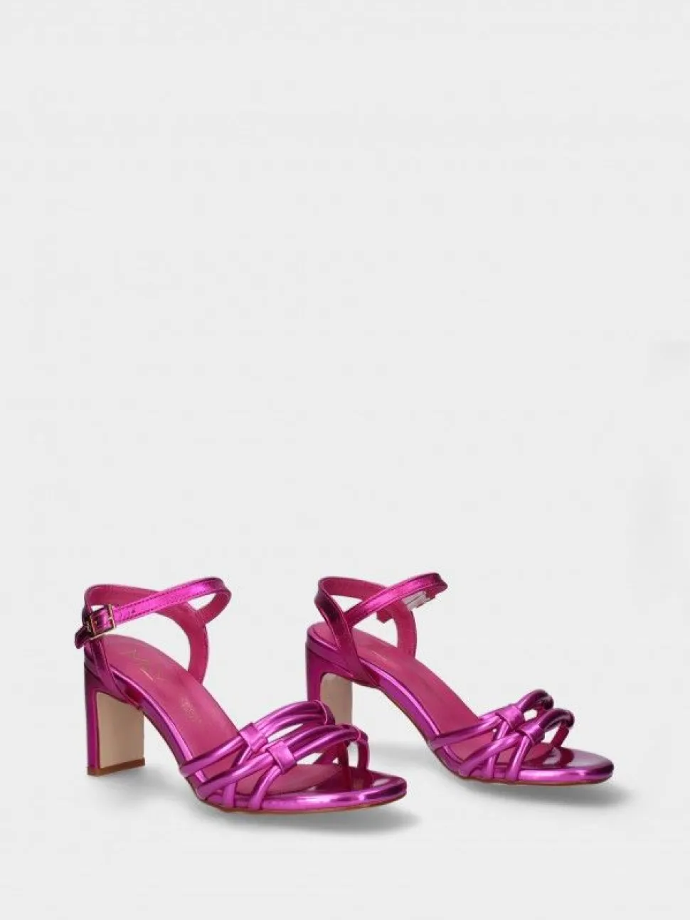 Sandalia Rosa Salto Alto Camila 42