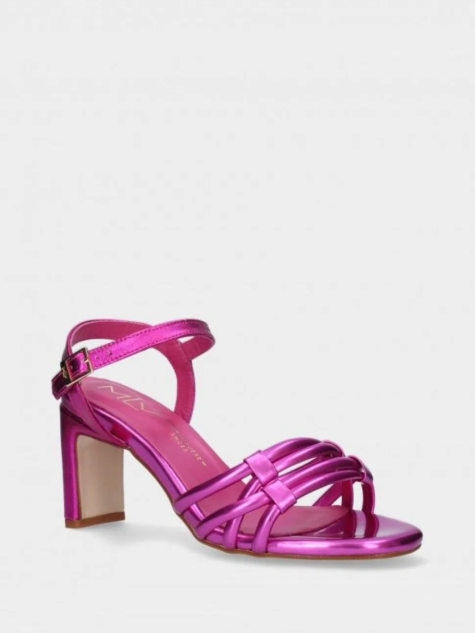 Sandalia Rosa Salto Alto Camila 42