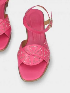 Sandalia Rosa Salto Raso Luca 07