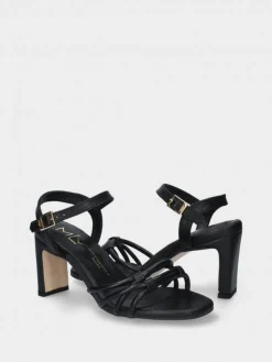 Sandalia Salto Alto Preta Camila 41