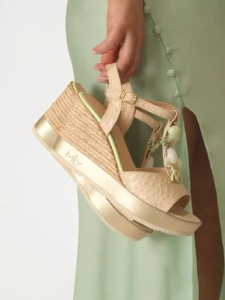 Sandálias Bege Para Mulher Poly30