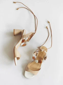 Sandálias Bege Para Mulher Valentina01