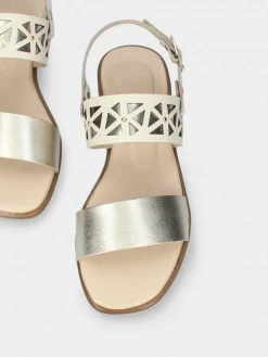 Sandálias Bege Salto Raso Luca 08