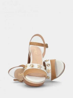 Sandálias Camel Para Mulher Maria31