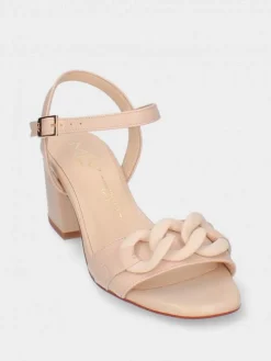 Sandálias Nude Para Mulher Claudia16