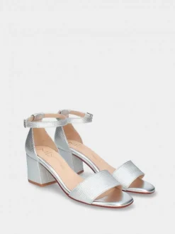 Sandálias Prateadas Para Mulher Claudia18