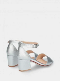Sandálias Prateadas Para Mulher Claudia18