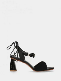 Sandálias Pretas Para Mulher Valentina01