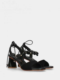 Sandálias Pretas Para Mulher Valentina01